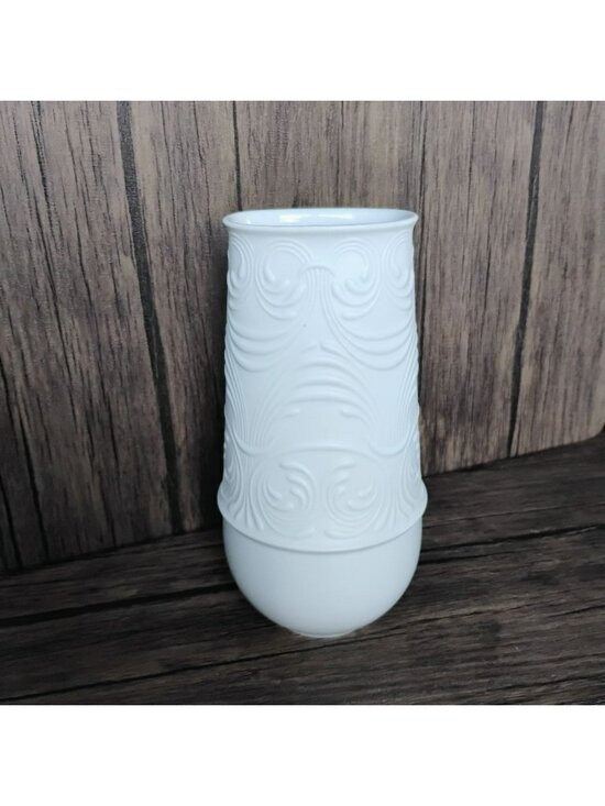 Bjorn Wiinblad Other - Bjorn Wiinblad White Porcelain Vase for Rosenthal Studio Line Winblad Signed 7"
